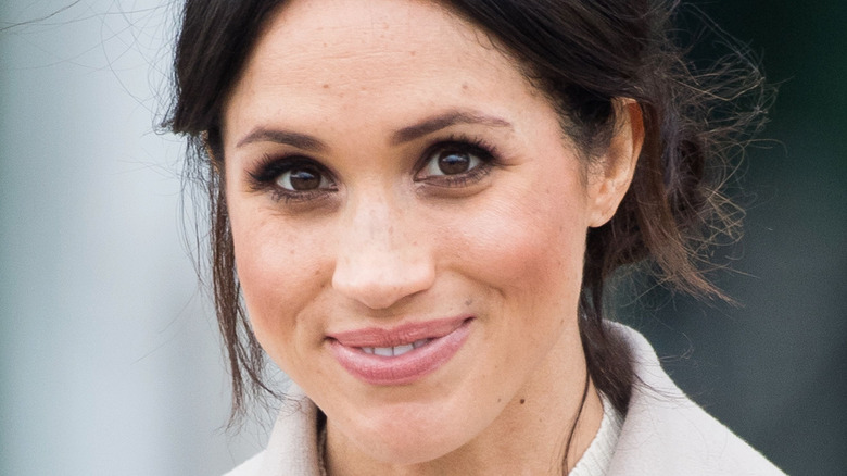 Meghan Markle smiling