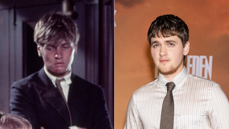 A still of Richard Davalos from 'East of Eden' next to a photo of Joe Anders