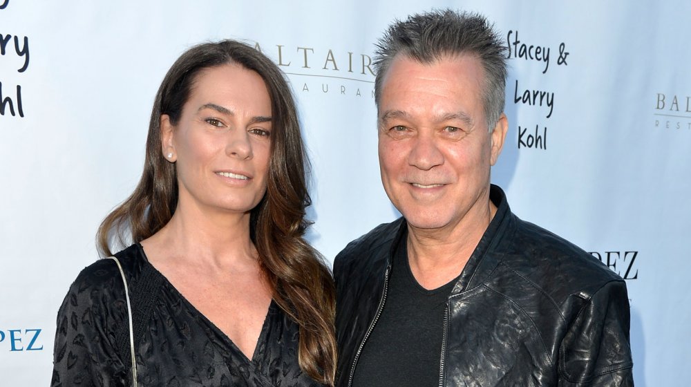 Janie ﻿Liszewski and Eddie Van Halen