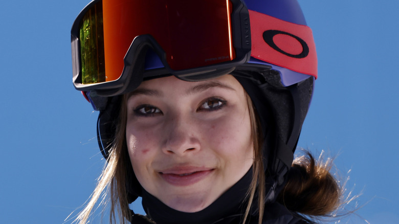 Olympic skier Eileen Gu smiling