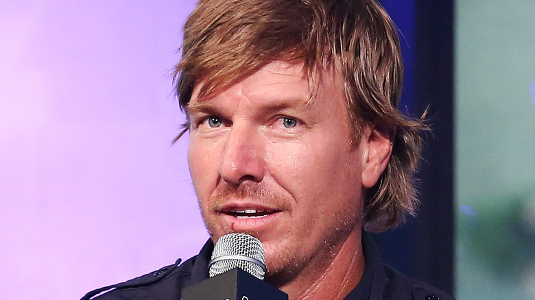 Chip Gaines with microphone