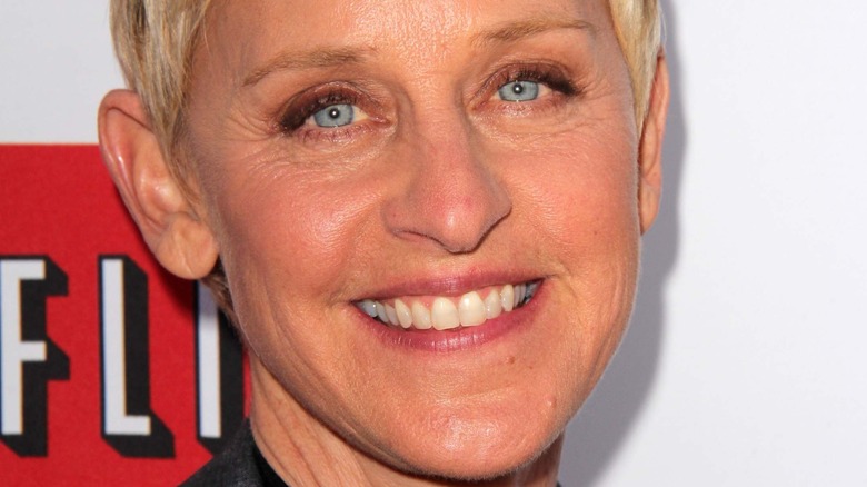 Ellen DeGeneres smiling 