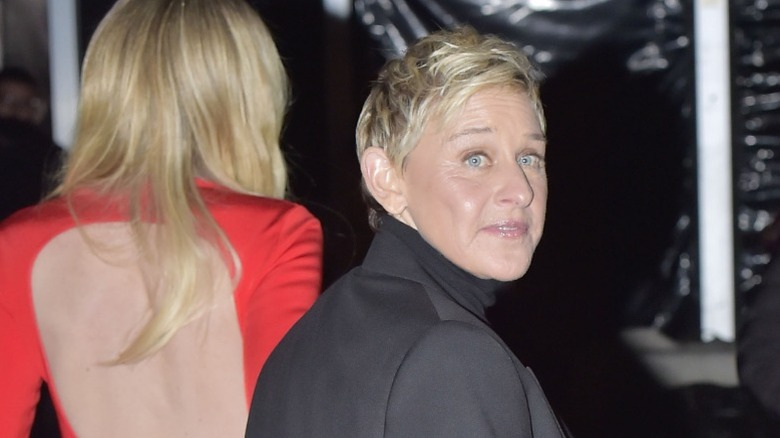 Portia de Rossi and Ellen DeGeneres are seen in Los Angeles, CA (2021)