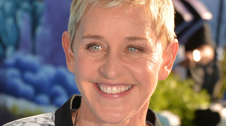 Ellen DeGeneres attending an event