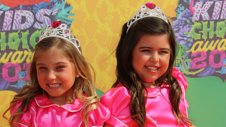 Rosie and Sophia Grace in 2011