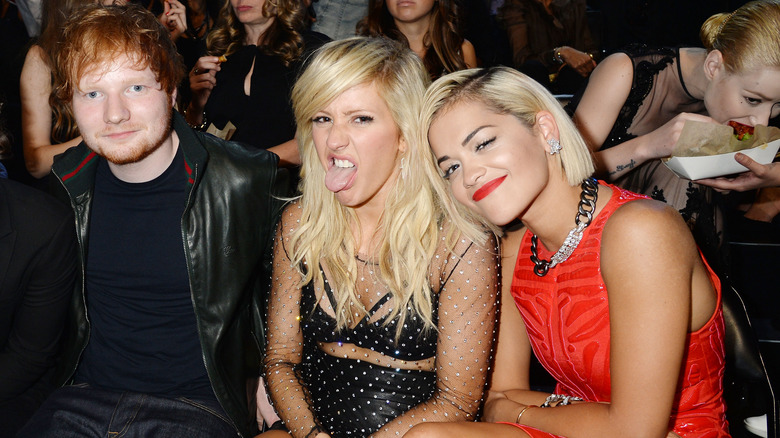Ed Sheeran and Ellie Goulding