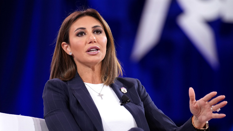 Alina Habba speak during a panel discussion at the Conservative Political Action Conference (CPAC) at the Gaylord National Resort Hotel And Convention Center on February 20, 2025 in Oxon Hill, Maryland.