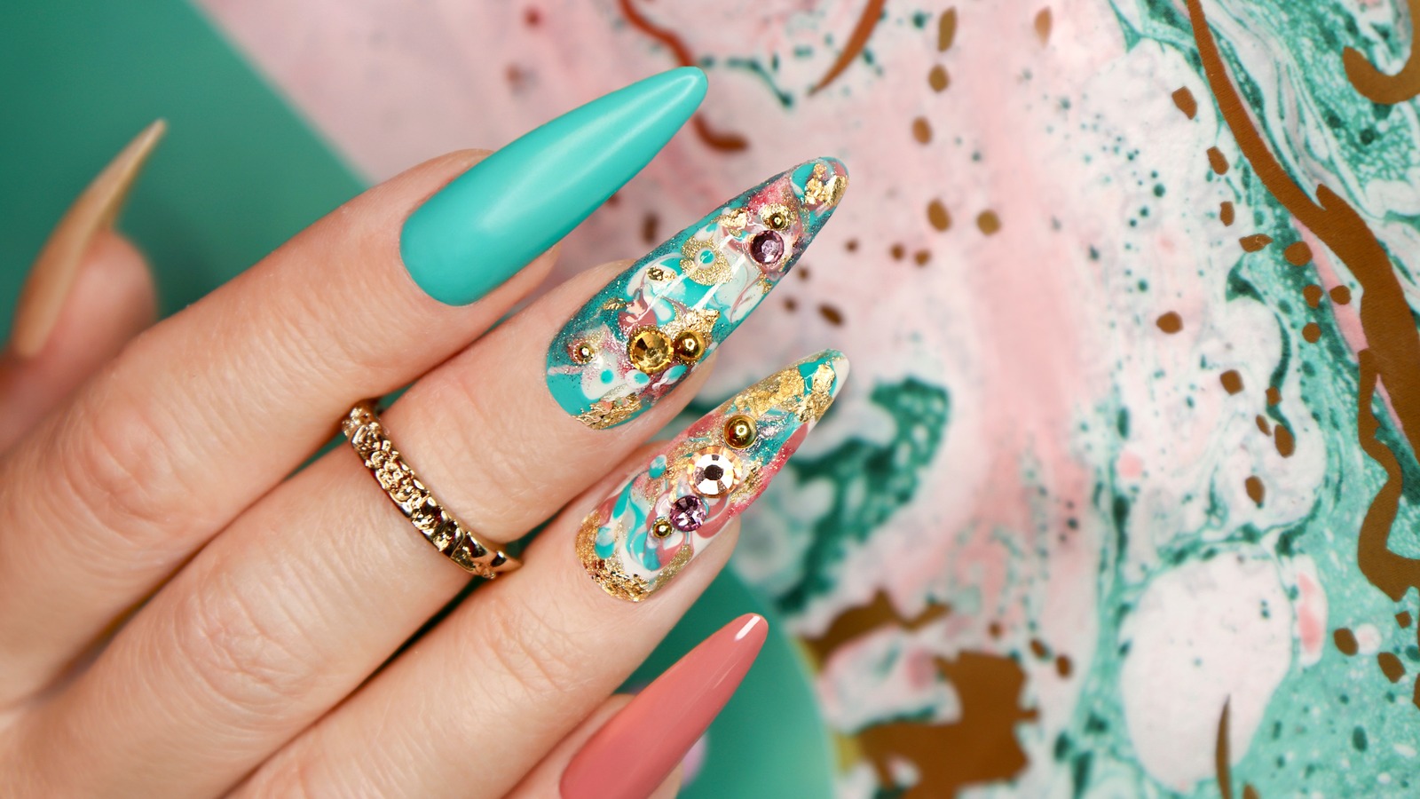 Share more than 163 best turquoise nail polish latest