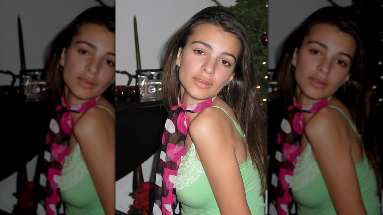 Emily Ratajkowski as a teen
