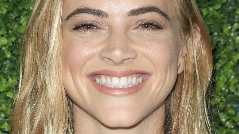 Emily Wickersham with wide smile