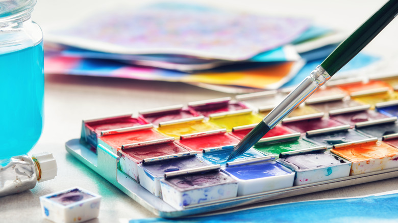 Watercolor paints