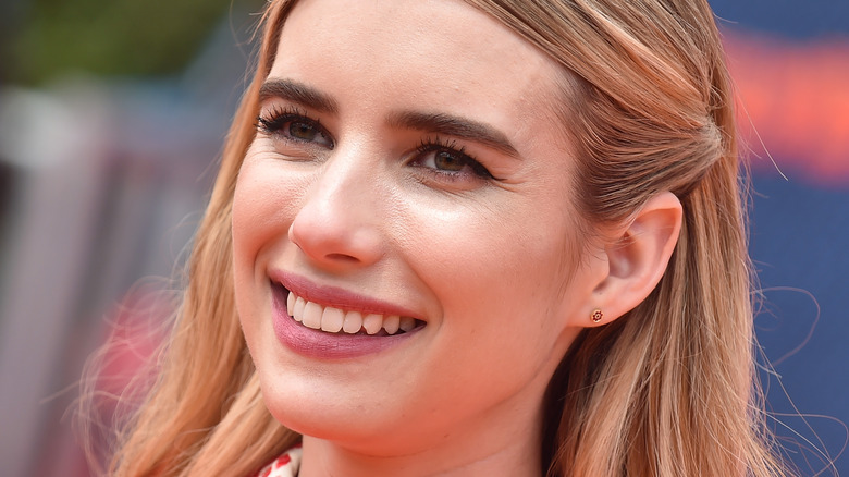 Emma Roberts attending the "Ugly Dolls" premiere