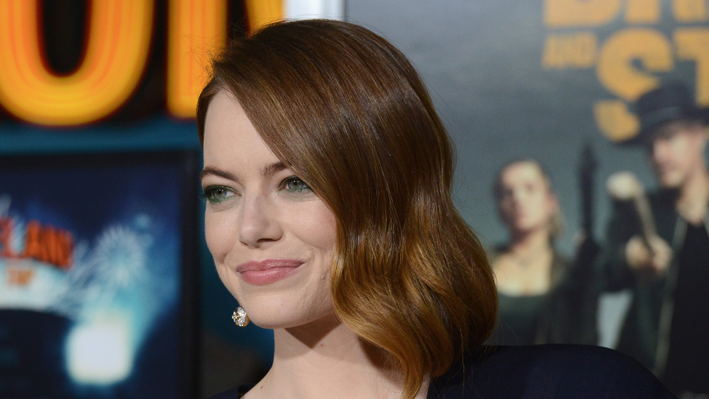 Emma Stone attends event