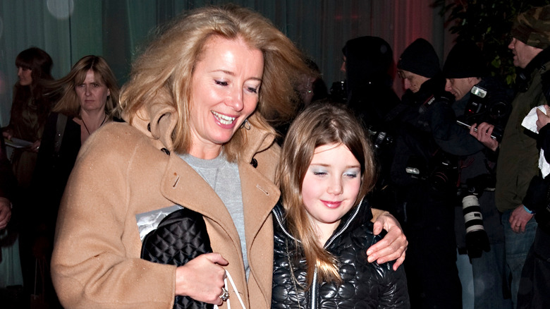 Emma Thompson and her daughter, Gaia Wise