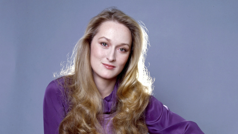 Throwback photo of Meryl Streep smiling
