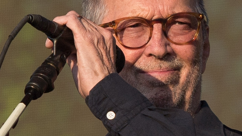 Eric Clapton performing