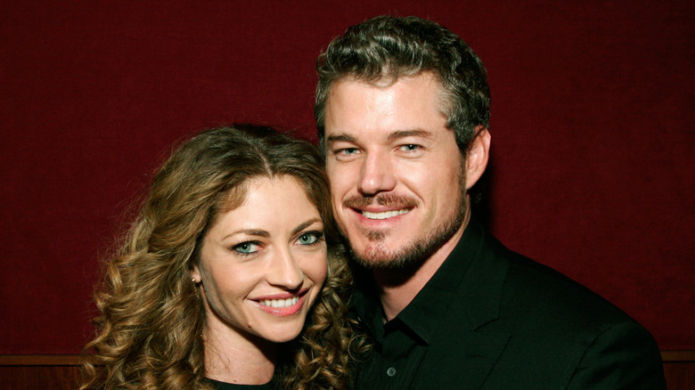 Rebecca Gayheart and Eric Dane at a red carpet event in 2006