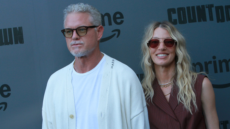 Eric Dane and Janell Shirtcliff at a red carpet event