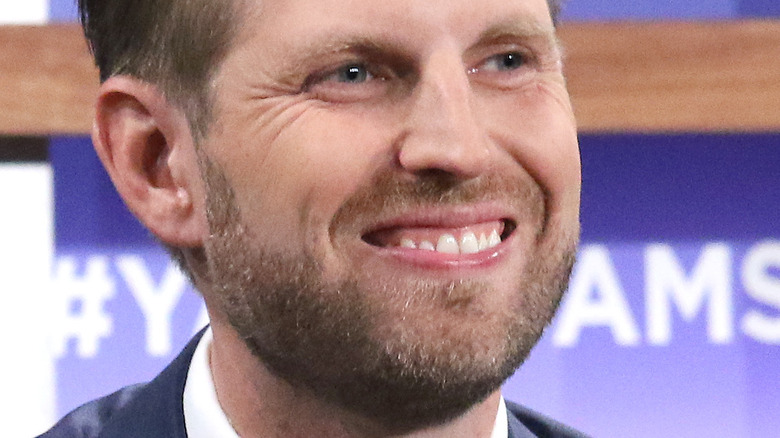 Eric Trump smiling