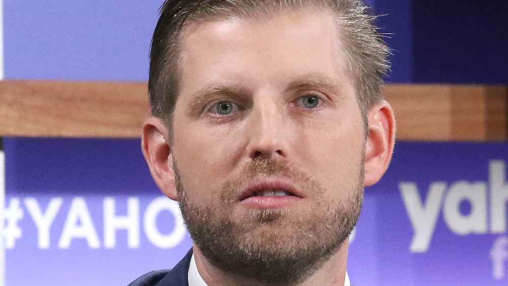 Eric Trump up close