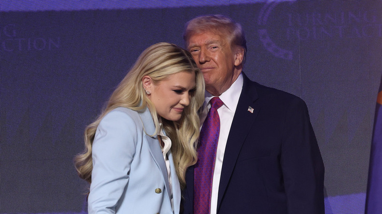 Erika Kirk speaking at a Turning Point USA event in Phoenix, Arizona, on April 17, 2026