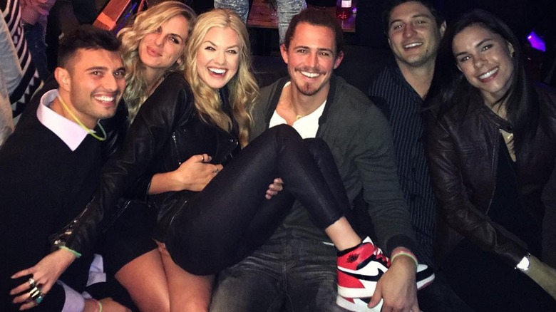 Erika Kirk smiling with friends in 2016