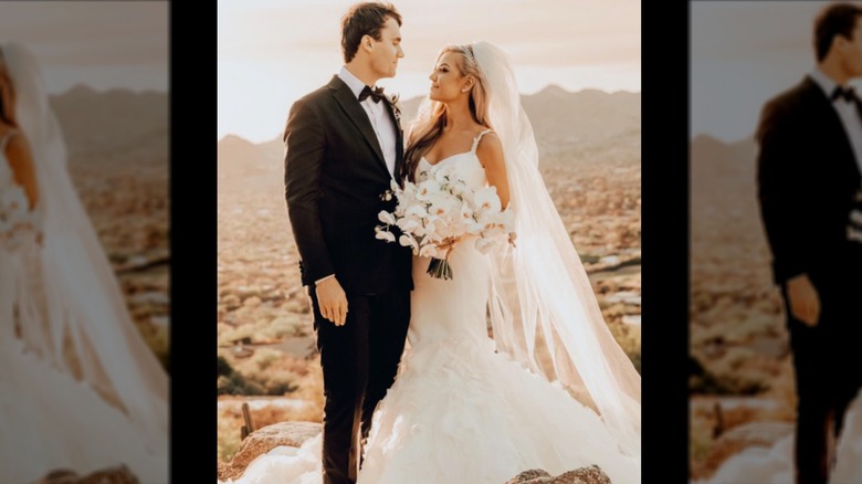Erika Kirk shared pictures of her marriage to Charlie Kirk (2021)