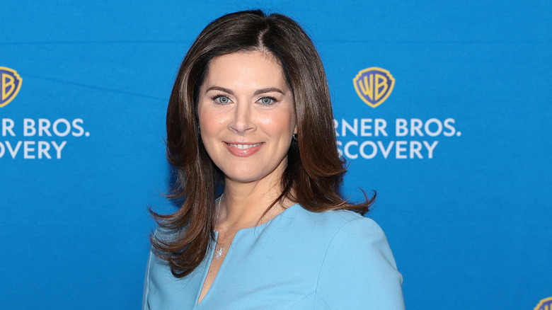 Erin Burnett at the Warner Bros. Discovery Upfront 2024