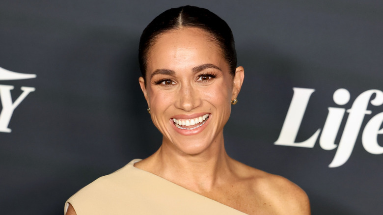 Meghan Markle smiling