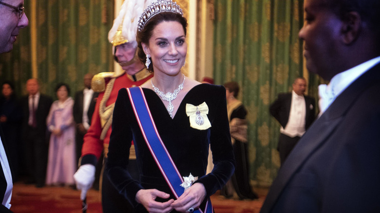 Kate Middleton at the 2019 annual diplomatic reception