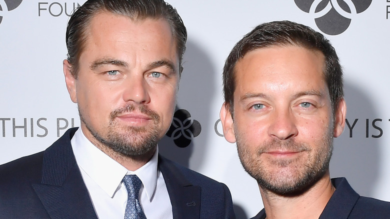 Leonardo DiCaprio and Tobey Maguire