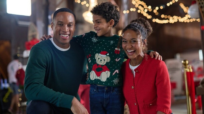 Lindura, Omi Fitzpatrick-Gonzales, and Brendan Morgan smiling