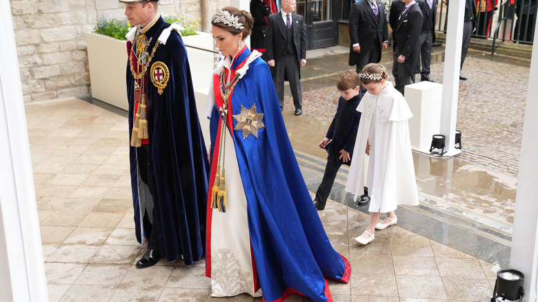Kate Middleton and Princess Charlotte coronation 