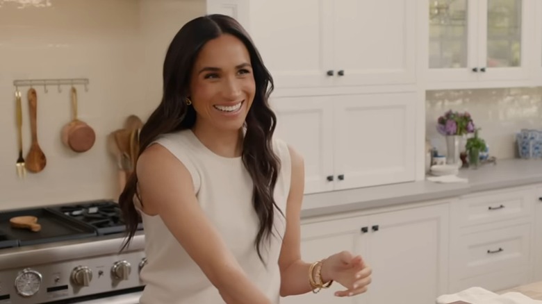 Meghan Markle smiling