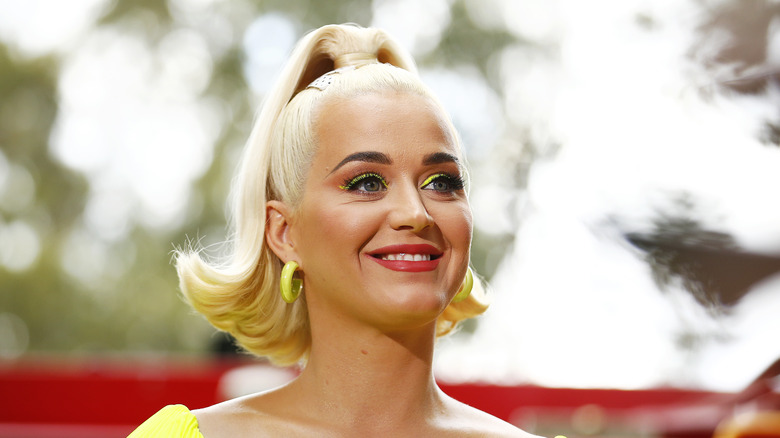 Katy Perry smiling