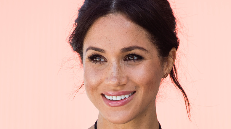 Meghan Markle smiling