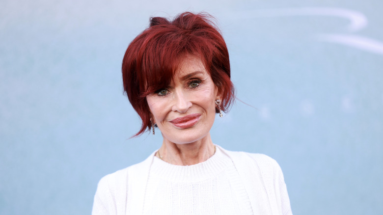Sharon Osbourne at the 2024 premiere of "The Bikeriders"