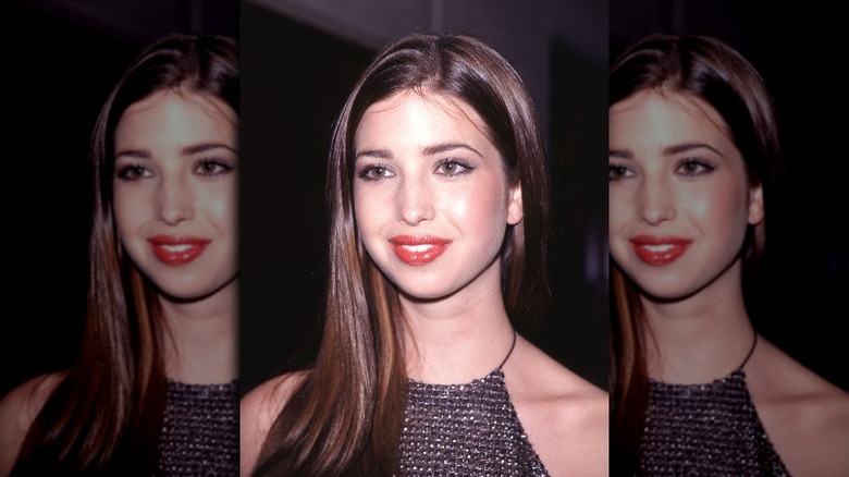 Young Ivanka Trump with brown hair