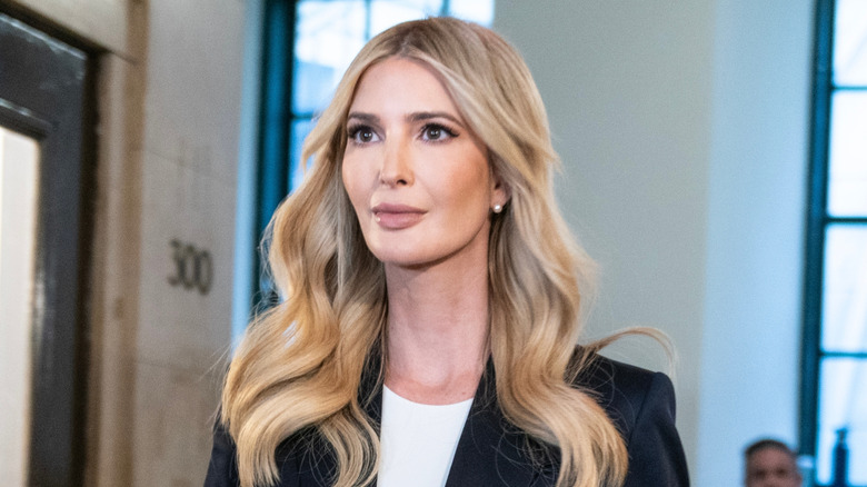 Ivanka Trump smiling, close-up