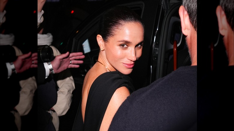 Meghan Markle smiling