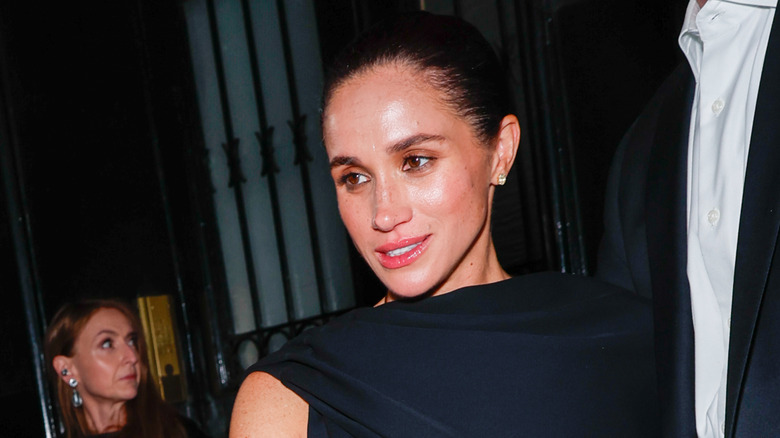 Meghan Markle smiling