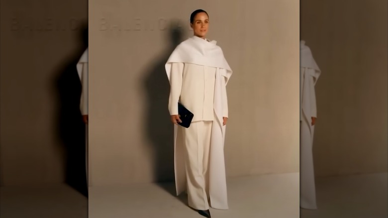Meghan Markle posing