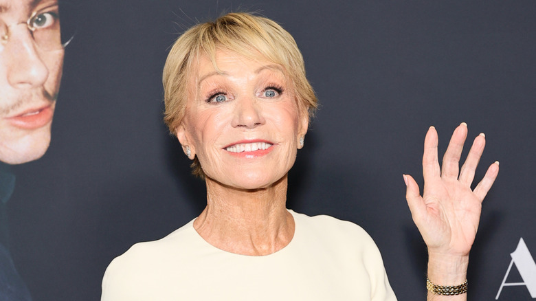 Barbara Corcoran at the premiere of "Marty Supreme"