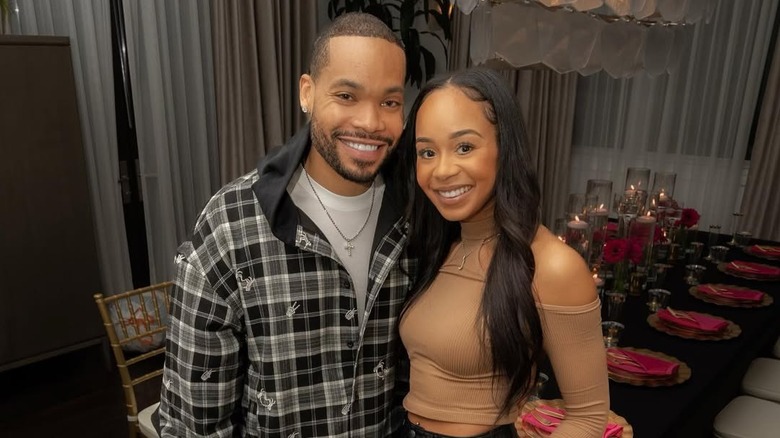 Eric Murphy and Jasmin Lawrence smiling