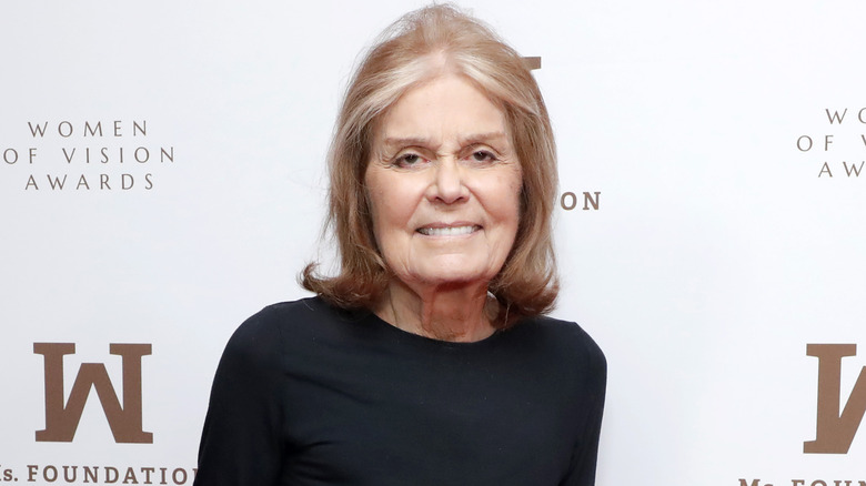 Gloria Steinem smiling