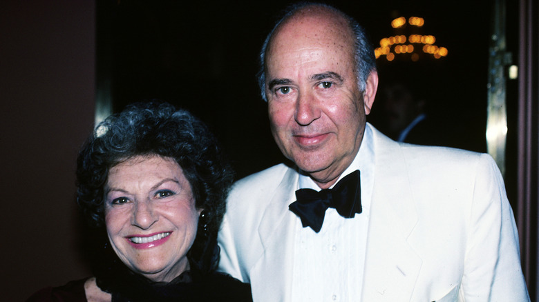Carl and Estelle Reiner smiling in 1984