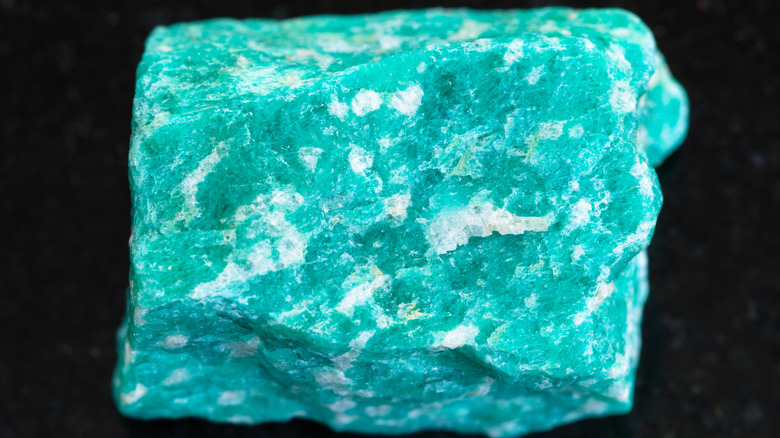 Raw Amazonite crystal 