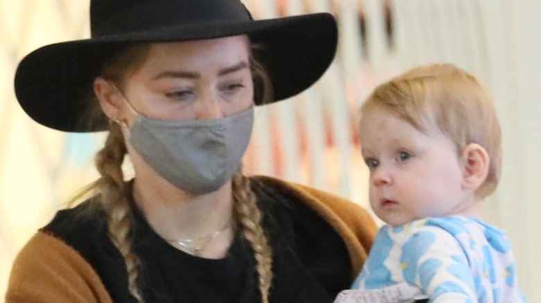 Amber Heard with Oonagh