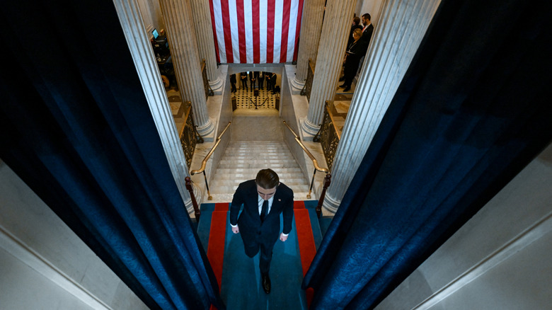 Barron Trump in Washington DC