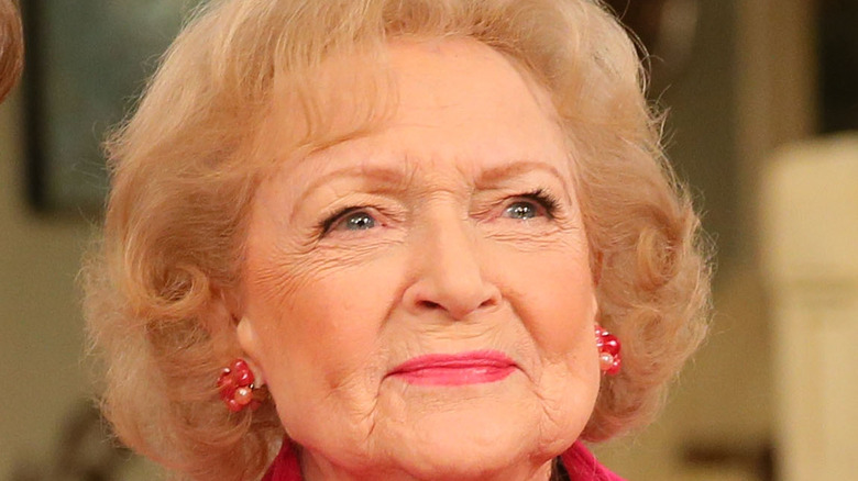 Betty White smiling